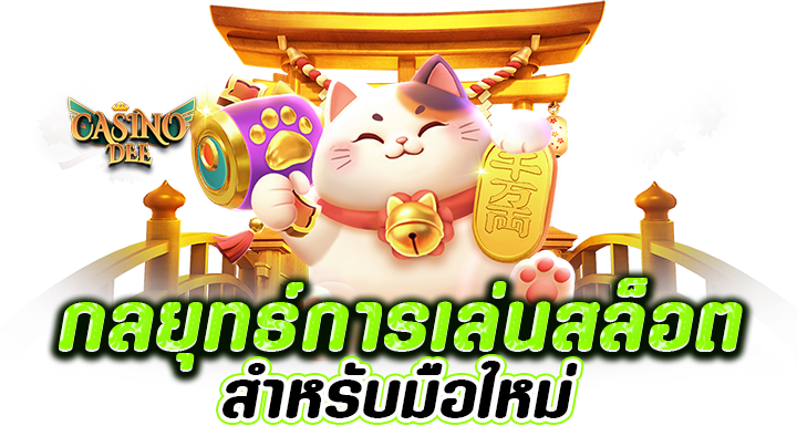 กลยุทธ์การเล่นสล็อตสำหรับมือใหม่