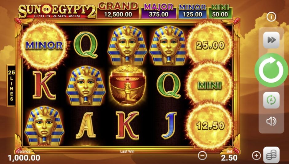 Sun of Egypt 2: Hold and Win